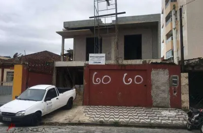 Sobrado com 2 dormitórios à venda, 58 m² por r$ 300.000,00 - aviação - praia grande/sp