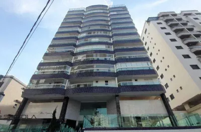 Apartamento com 2 dormitórios à venda, 74 m² por r$ 565.000,00 - vila caiçara - praia grande/sp