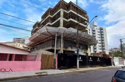 Apartamento com 3 dormitórios à venda, 100 m² por r$ 690.000,00 - vila tupi - praia grande/sp