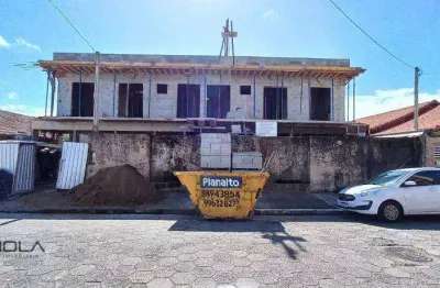 Casa com 2 dormitórios à venda, 52 m² por r$ 270.000,00 - vila caiçara - praia grande/sp