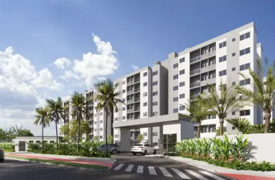 Apartamentos de 2 quartos, varanda, vaga de garagem