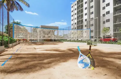 Apartamentos de 2 quartos, varanda, vaga de garagem