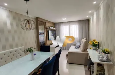 Apartamento com 2 dormitórios à venda, 54 m² por r$ 390.000,00 - vila nogueira - diadema/sp
