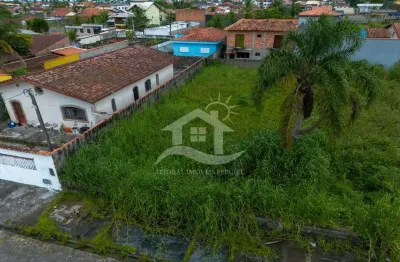 Terreno plano à venda , ,   no bairro jardim beira mar, 980 metros da praia, peruíbe-sp