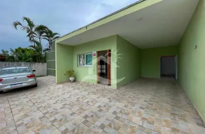 Casa térrea para alugar , 2 quarto(s),  sendo 1 suíte(s)  no bairro jardim brasil, 2000 metros da praia, peruíbe-sp