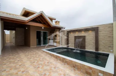 Casa térrea à venda , 2 quarto(s),  sendo 1 suíte(s)  no bairro flora rica, 1700 metros da praia, peruíbe-sp