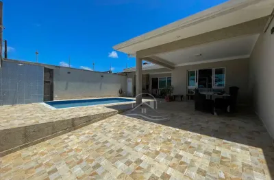 Casa sobrado à venda com piscina, 3 quarto(s),  sendo 3 suíte(s)  no bairro são joão batista, 600 metros da praia, peruíbe-sp
