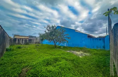 Terreno murado à venda , ,   no bairro josedy, 900 metros da praia, peruíbe-sp