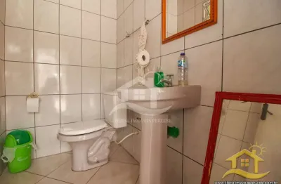 Casa com mezanino à venda , 3 quarto(s),  sendo 1 suíte(s)  no bairro cidade nova peruíbe, 0 metros da praia, peruíbe-sp