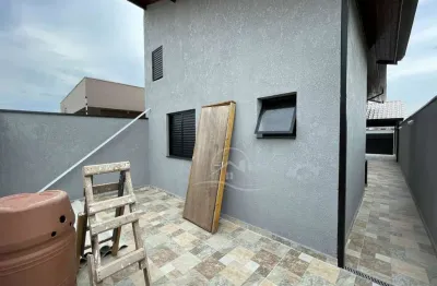 Casa térrea à venda com piscina, 2 quarto(s),  sendo 1 suíte(s)  no bairro flora rica, 2000 metros da praia, peruíbe-sp