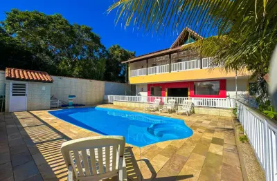 Casa sobrado à venda , 5 quarto(s),  sendo 5 suíte(s)  no bairro estância santa gabriela, 1500 metros da praia, peruíbe-sp