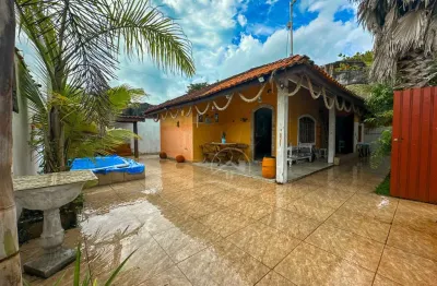Casa térrea com piscina à venda , 2 quarto(s),  sendo 1 suíte(s)  no bairro cidade nova peruíbe, 1700 metros da praia, peruíbe-sp