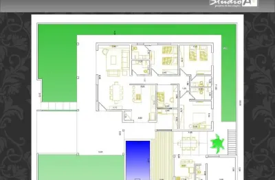 Casa térrea com piscina à venda com piscina, 3 quarto(s),  sendo 1 suíte(s)  no bairro oasis, 50 metros da praia, peruíbe-sp