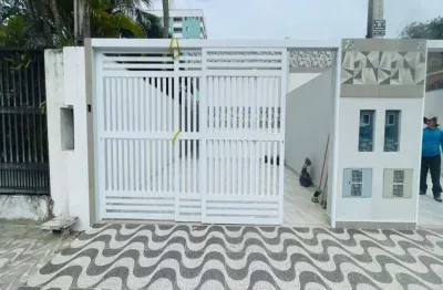 Casa com 2 dormitórios à venda, 50 m² por r$ 460.000 - jardim real - praia grande/sp