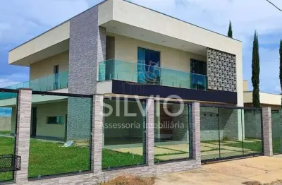 Excelente sobrado com 4 quartos na quadra 107 – condomínio boa vista.