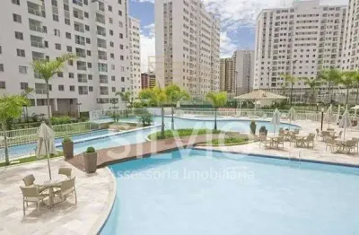 Apartamento 02 quartos 01 vaga de garagem coberta no top life club residence aguas claras