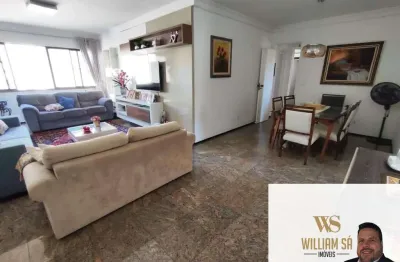 Apartamento com 139m2 no bairro papicu. 3 suítes com 2 vagas, próximo ao shopping rio mar em fortaleza/ce