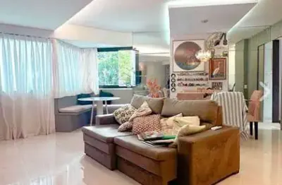 Star place - apartamento com 4 quartos piso porcelanato em papicu, fortaleza/ce