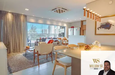 Apartamento alto padrão de 119m² na aldeota | novo, mobiliado e com lazer completo com móveis na aldeota fortaleza ceará