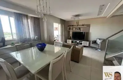 Apartamento cobertura duplex oportunidade semi porteira com jacuzzi e churrasqueira no bairro kenedy fortaleza ceará