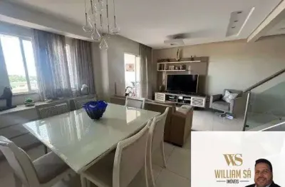 Apartamento cobertura duplex oportunidade semi porteira com jacuzzi e churrasqueira no bairro kenedy fortaleza ceará