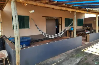 Chácara condomínio fechado,miranda 800 m2  casa, 2 quartos, quintal plantado