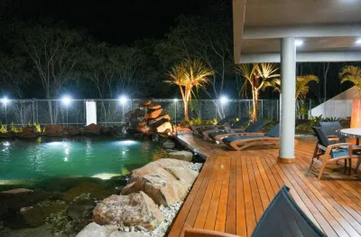 Lotes a venda condomínio reserva do lago miranda pronto construir e morar
