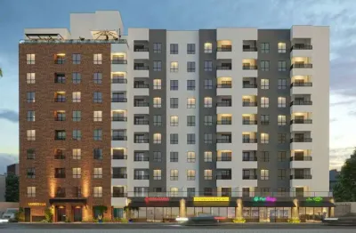 Lumy brick | constutora lumy | construção | 39 metros | 02 dormitórios | com varanda | sem vaga