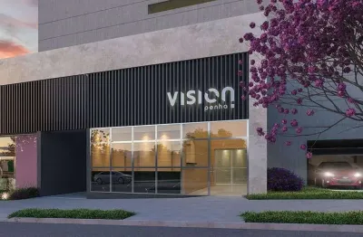 Vision penha | construtora emccamp | construção | 47 metros | 02 dormitórios | suíte | varanda | 01 vaga