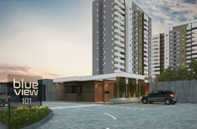 Blue view | construtora m vituzzo | construção | 71 metros | 03 dormitórios | suíte | varanda | 01 vaga