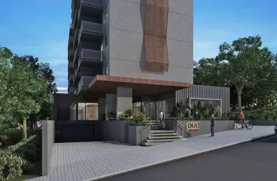 Duo residence | construtora duo | pronto | 48 metros | 02 dormitórios | suíte | varanda | 01 vaga