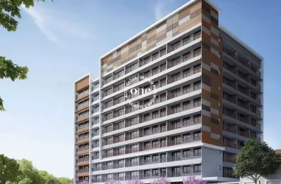 My one vila clementino | construtora one | construção | 26 metros | studio com varanda