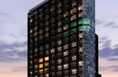 Dna paulistano | construtora s.quatro | pronto | 28 metros | studios com varanda