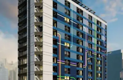 Nurban santa cecilia | construtora nurban | pronto | 24 metros | studios | com varanda | sem vaga