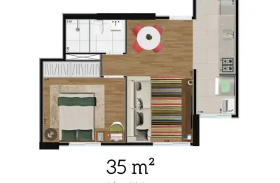 Mix tower tatuapé | construtora riformato | construção | 35 metros | 01 dormitório | sem varanda e vaga