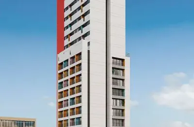 Nurban liberdade | construtora vita urbana | construção | 24 metros | studios com varanda | sem vaga