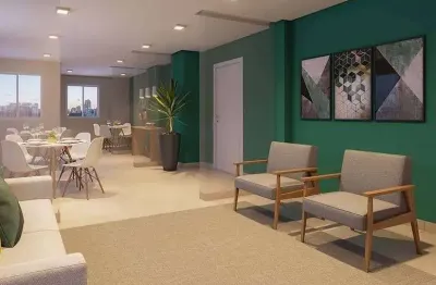 Plano e vista cantareira | construção | 34 metros | 02 dormitórios | com varanda | sem vaga