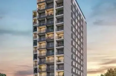 Hello higienópolis | construtora tibério | pronto | 30 metros | studios com varanda | sem vaga