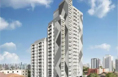 Feel saúde | construtora gng | construção | 36 metros | 01 studio com varanda | sem vaga