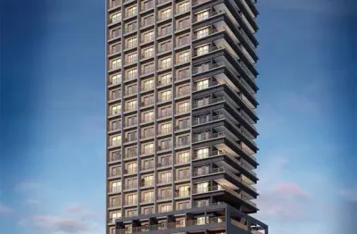 Voxx itaim | construtora barbara | construção | 30 metros | studios com varanda | sem vaga