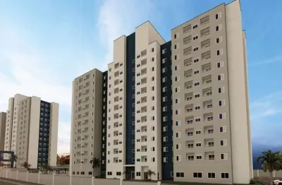 Sou viver nova odessa | construtora sousa araújo | construção | 47 metros | 02 dormitórios | com varanda | 01 vaga