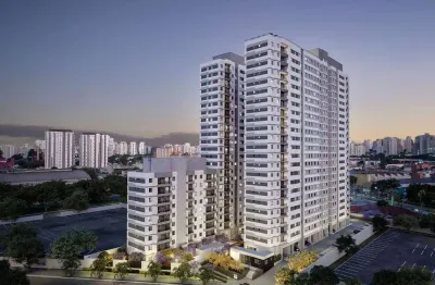 Cidade lapa pompéia | construtora cury | construção  | 42 metros | 02 dormitórios | com varanda | sem vaga