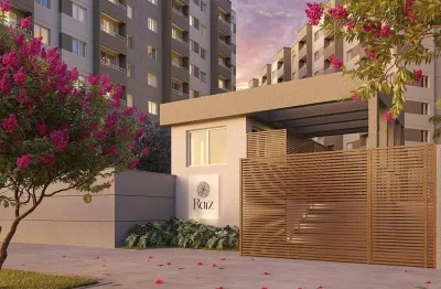 Raíz home clube | construtora direcional | construção | 34 metros | 02 dormitórios | varanda | sem vaga