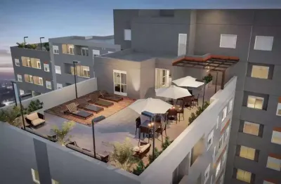 Marka perdizes | construtora marka prime | construção | 26 metros | 01 suíte | com varanda | sem vaga
