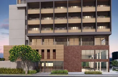 Voxx itaim | construtora barbara | construção | 30 metros | studios com varanda | sem vaga