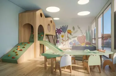 Bosque santa cruz home space | construtora diálogo | construção | 45 metros | 02 dormitórios | suíte | sem vaga