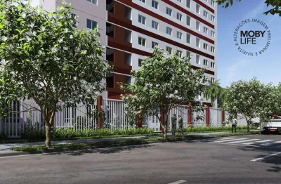 Moby life pacaembu | construtora one | construção | 24 metros | 01 suíte | varanda | sem vaga