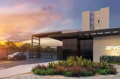 Arvo residencial | construtora longitude | construção | 51 metros | 02 dormitórios | suíte | varanda | 01 vaga