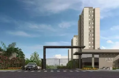 Lumi residencial | construtora longitude | construção | 41 metros | 02 dormitórios | varanda | 01 vaga