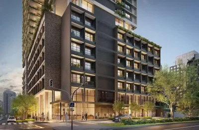Moma moema | construtora kallas | 24 metros | studios com pé direito duplo | com varanda | sem vaga